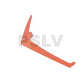 LX0446 Lynx Heli Ultra Flow Vertical Fin G10 Orange Warp 360 